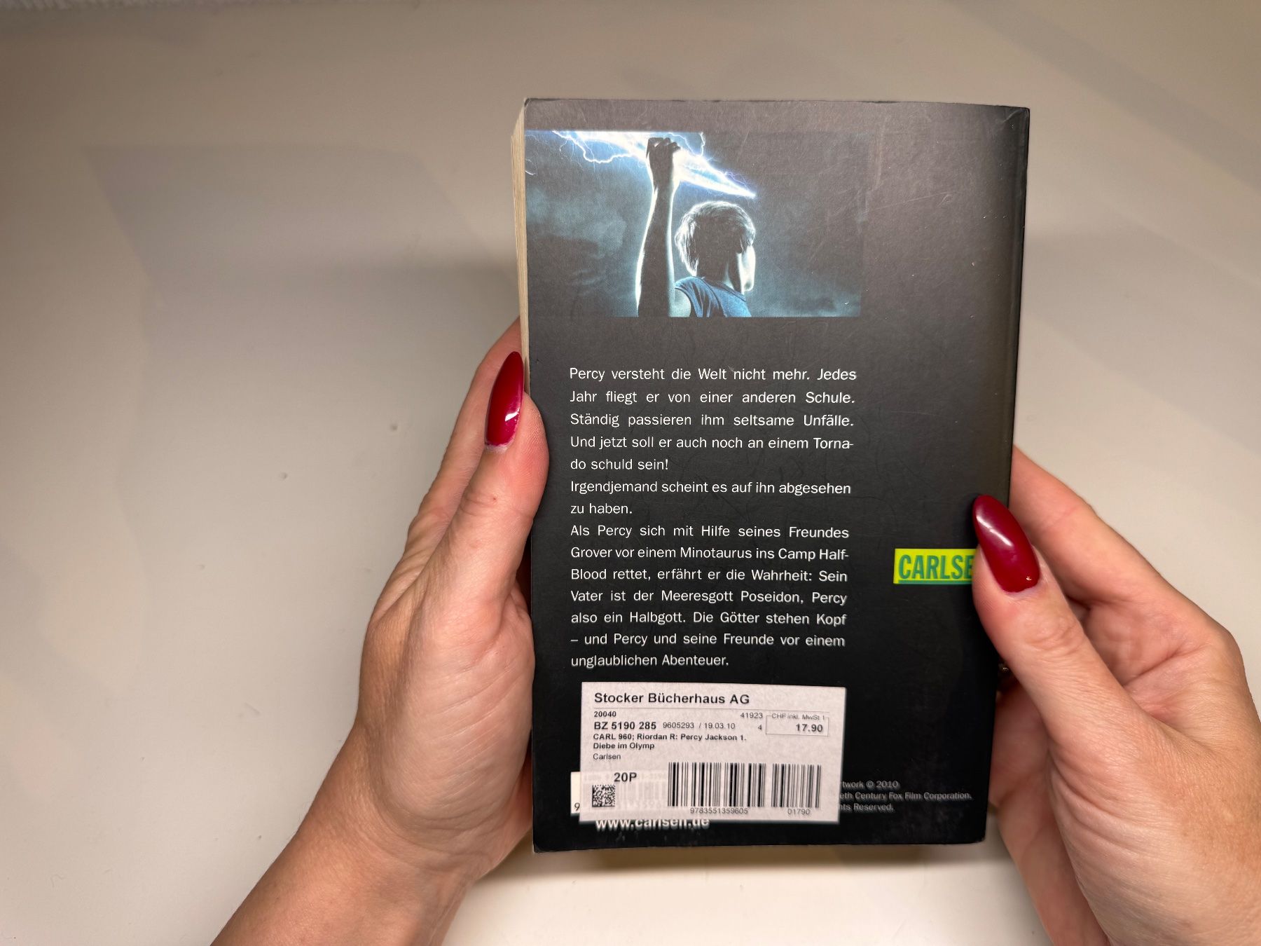 Libri: BUCH: Percy Jackson, Diebe im Olymp – Usato da Grosswangen venduto da Kleine.Knoepfe 9