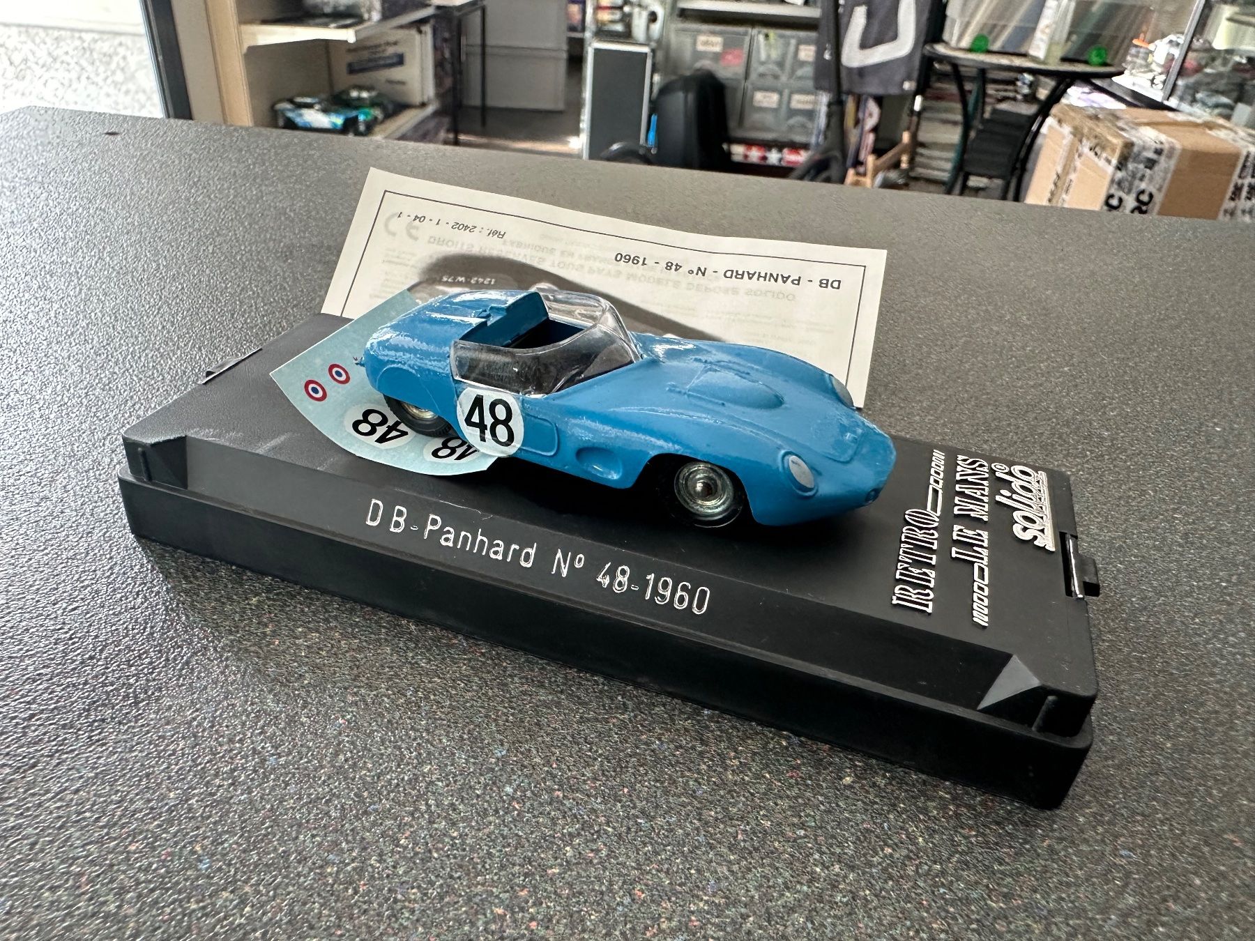 Citroën Modellini d'auto: solido 1:43 Panhard n 48 1960 Le Mans – Usato da Chiasso venduto da Carrara-Modellismo 1