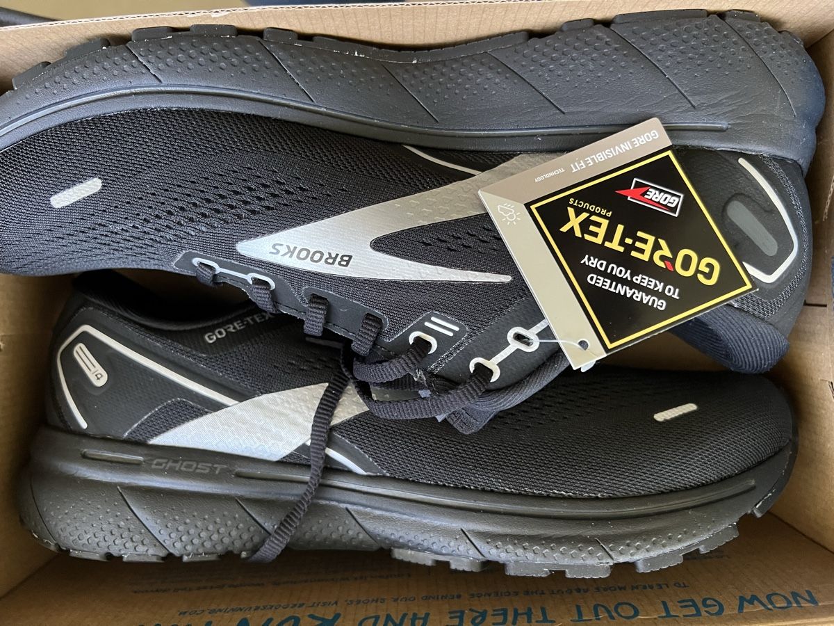 Scarpe da uomo: BROOKS Ghost 14 GTX Black/Black/Ebony – Nuovo e nell'imballaggio originale da Basel venduto da La.Bonne.affaire 5