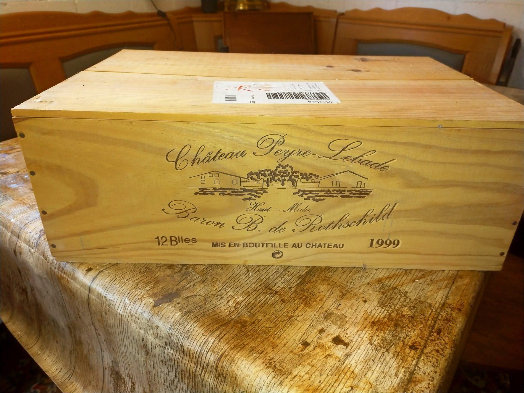 Vino: CHATEAU PEYRE LEBADE BARON DE ROTHSCHILD – Nuovo e nell'imballaggio originale da Ennetmoos venduto da brunhildenb 1