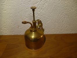 Pflanzen Sprüher Zerstäuber Kupfer vintage