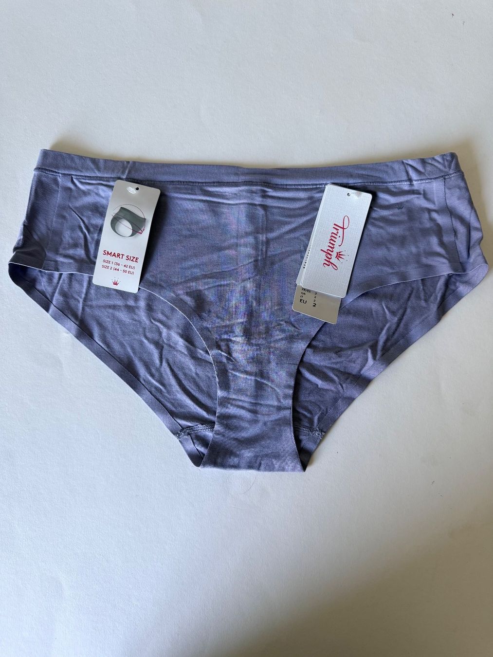 Triumph Altra biancheria intima: TRIUMPH, Hipster SMART NATURAL, Grösse 2, Farbe Lila – Nuovo e nell'imballaggio originale da Rudolfstetten venduto da gst_g7xl