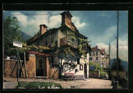 AK Orselina sopra Locarno, Casa rustica