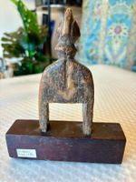 💚ANTIKE AFRIKANISCHE SKULPTUR / WEBSTUHLKNAUF🇨🇭Rüschlikon