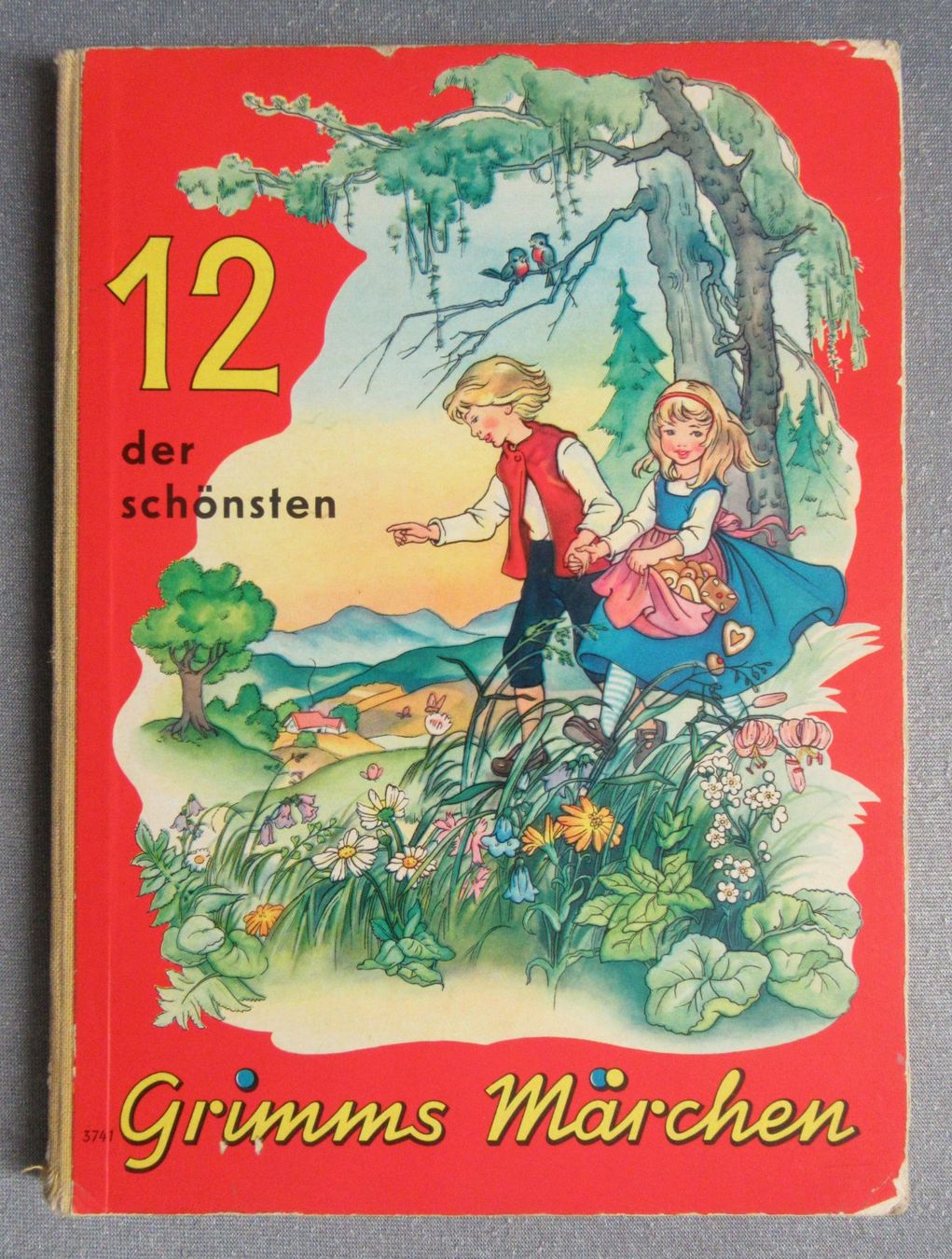 Libri: 12 der schönsten Grimms Märchen  - schön illustriert – Usato da Auenstein venduto da Padabimbim