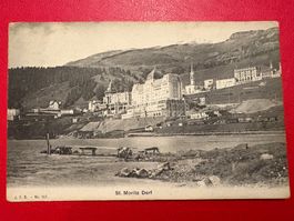 !TOP! 1907 / St. Moritz Dorf / Vollstempel