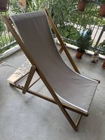 2 hochwertige Liegestühle klappbar & verstellbar