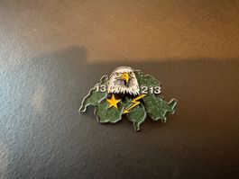 Pin Schweiz Armee Adler Umriss