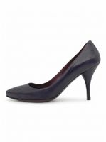 Miu Miu Pointed-Toe Leather Pump EU 36.5 Lila