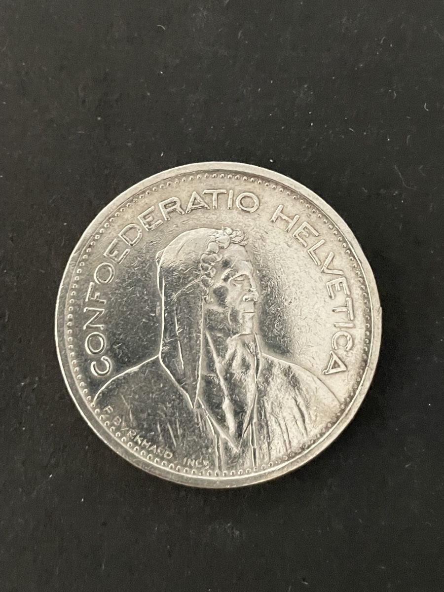 Alle Münzen: 5.- Silber CH Jahr 1953 – Gebraucht aus Meierskappel von Hala03 3