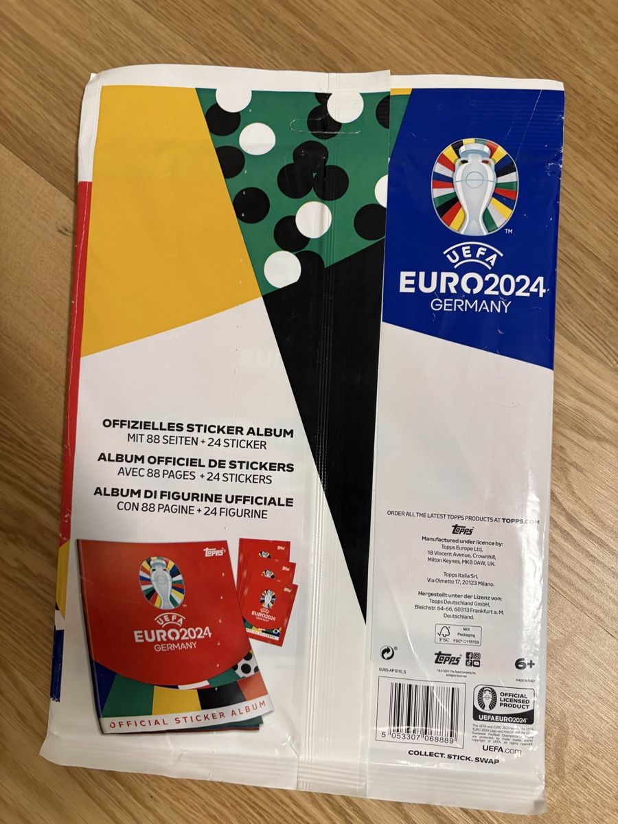 Topps Carte collezionabili: EM 2024 Panini Startetpack OVP – Nuovo e nell'imballaggio originale da Bern venduto da Janis.a 1
