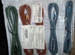 USB C Kabel  geflochten neu pro stk 