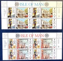 1990 Insel Man - GB - Postalische Einrichtungen 2 Sätze **
