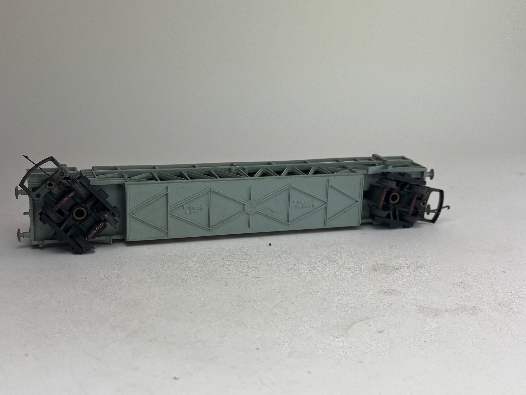 Modellini di ferrovie: EX-  Triang Autotransportwagen – Usato da Elm venduto da Wikmtz 2