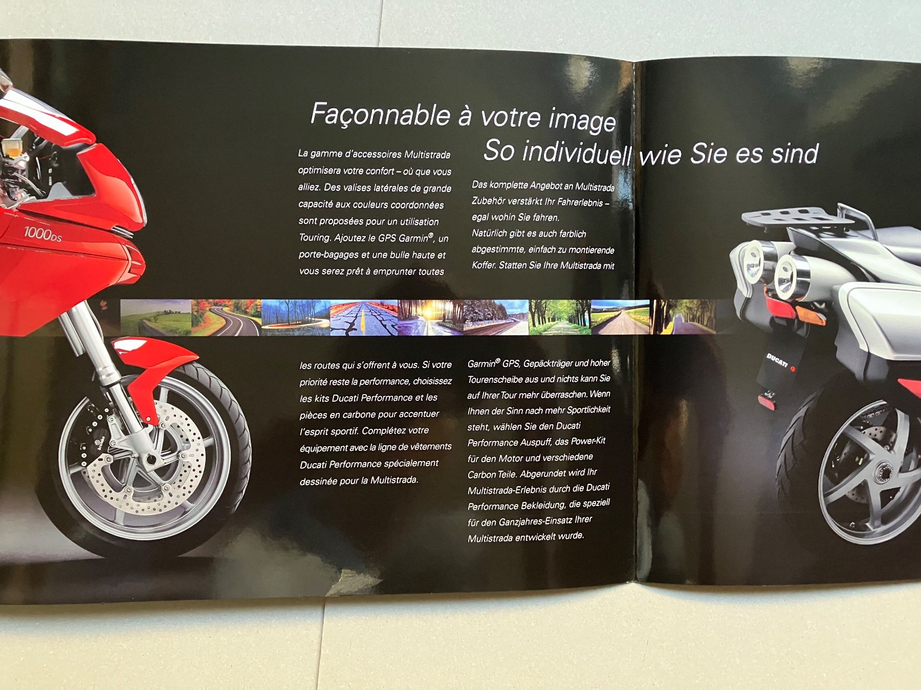 Ducati Route: Ducati Multistrada  - Originalprospekt – Neuf (Voir description) à Malans GR par Chueche427 2