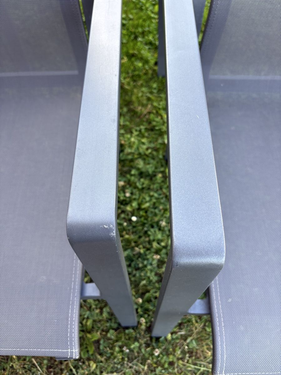 Sedie: 6er Set Gartenstühle Anthrazit – Usato da Dänikon ZH venduto da Niddu 1