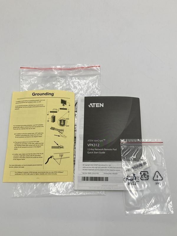 Anhänger: ATEN | VPK312 | 12-Key Network Remote Pad | Weiss – Neu (gemäss Beschreibung) aus Wittenbach von Restwert_St-Gallen 5