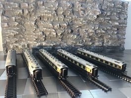 HOBBYTRAIN RHEINGOLD SET 20500 PERSONENWAGEN SPUR N