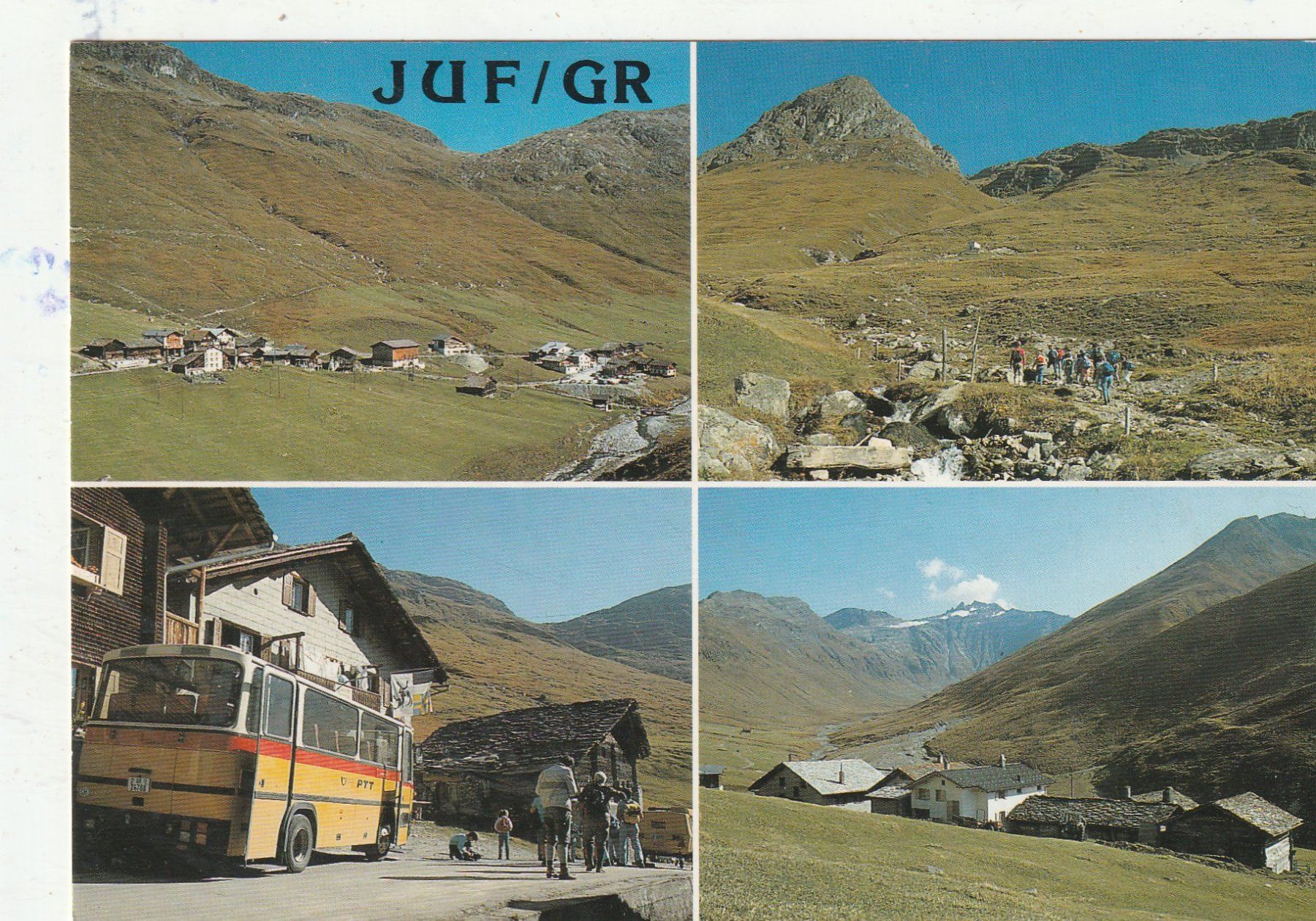 Ansichtskarten: Juf GR. MBK – Gebraucht aus Lumbrein von made02