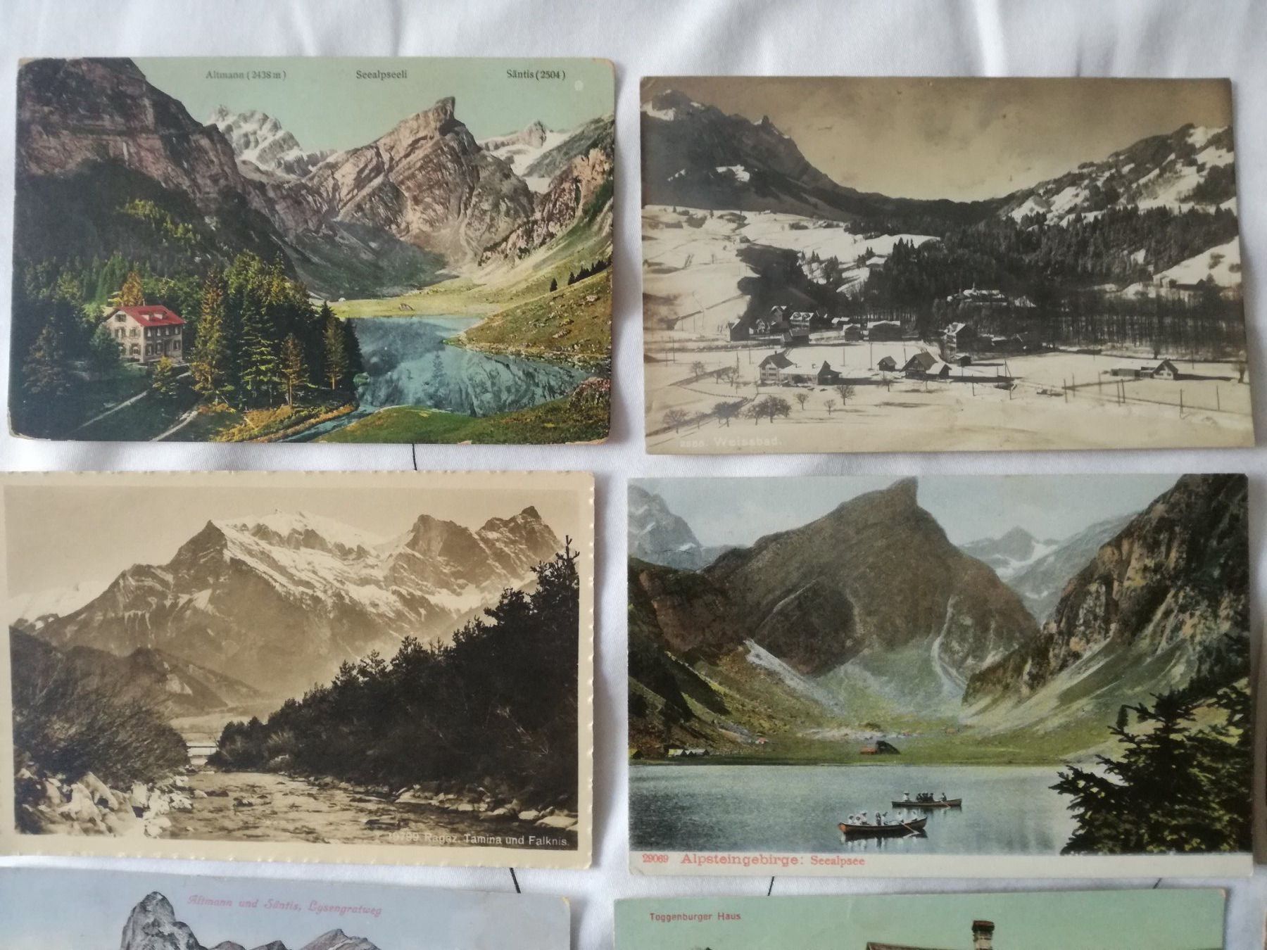 Cartoline postali: 16 AK Appenzell gelaufen Kleinformat – Usato da Zürich venduto da tol_b7c7 2