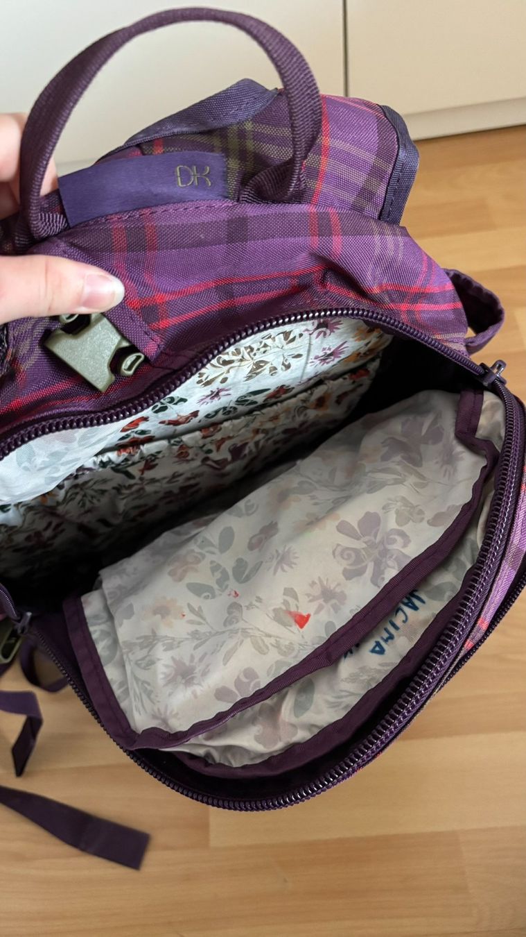 Dakine Zaini: Dakine Rucksack lila kariert – Usato da Biel/Bienne venduto da jac_pw5y 1