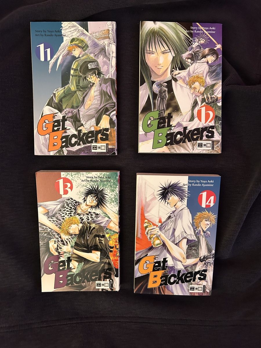 Fumetti: Get Backers - Manga Serie 1-14 – Usato da Luzern venduto da Raffaelo.G. 3