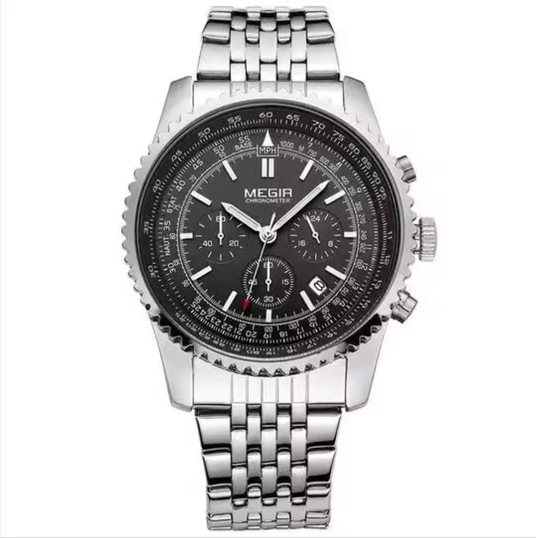 Uhren: Herren Armbanduhr Megir Chronometer. Uhr – Neu und originalverpackt aus Münchenbuchsee von Salezm