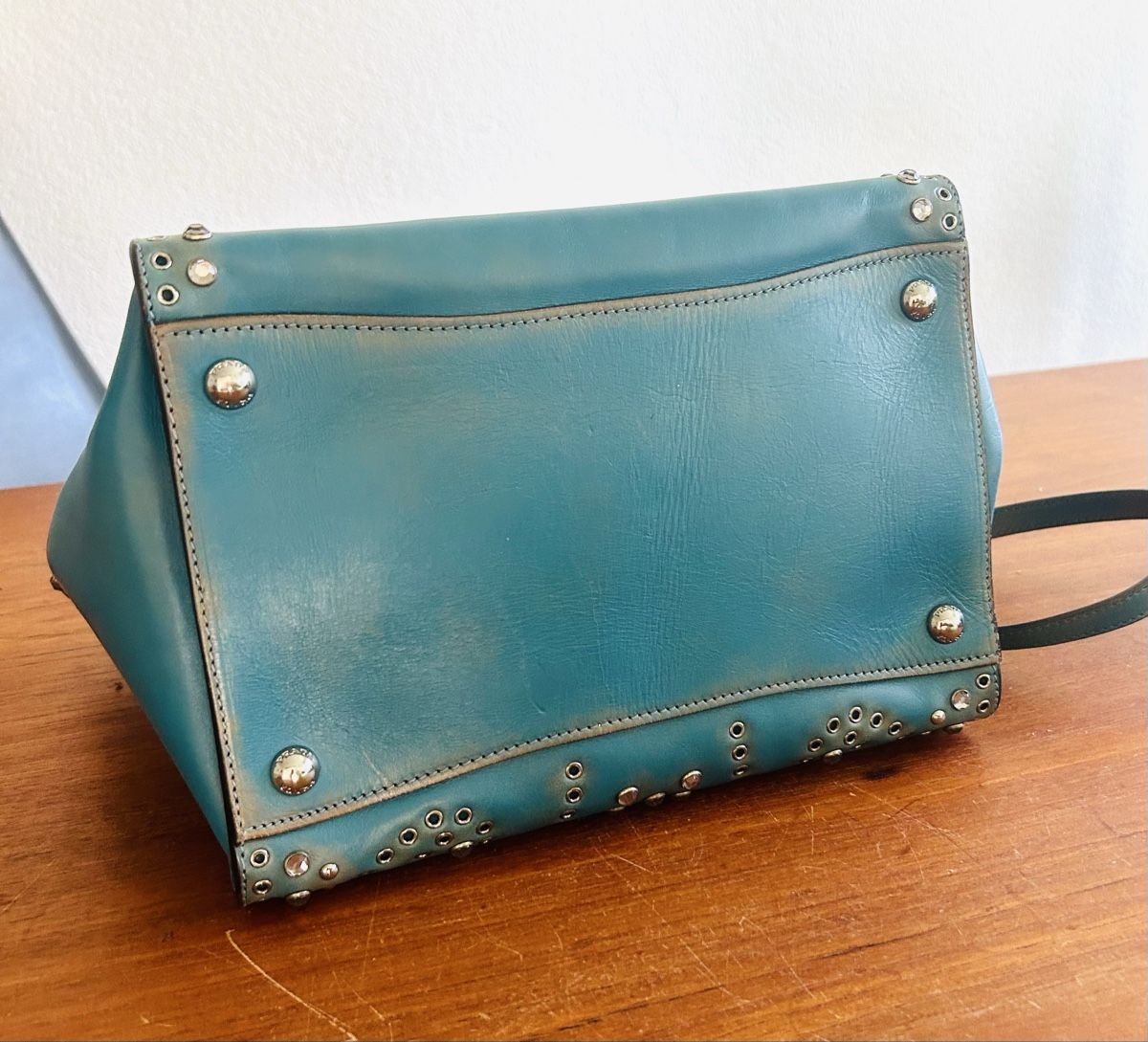 Prada Borse da donna: Prada Vitello Leder blau VP 3200 chf – Usato da Zürich venduto da Margrete 2