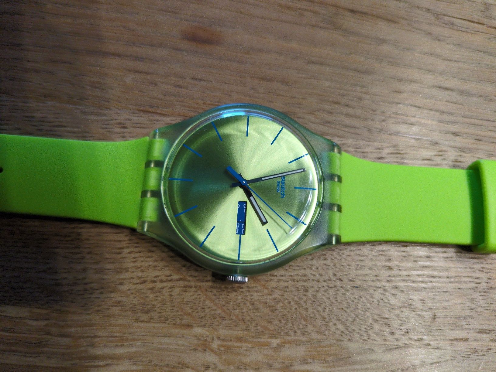 Swatch Orologi: Swatch Uhr grün – Nuovo (secondo la descrizione) da Frieswil venduto da hosme1988 1