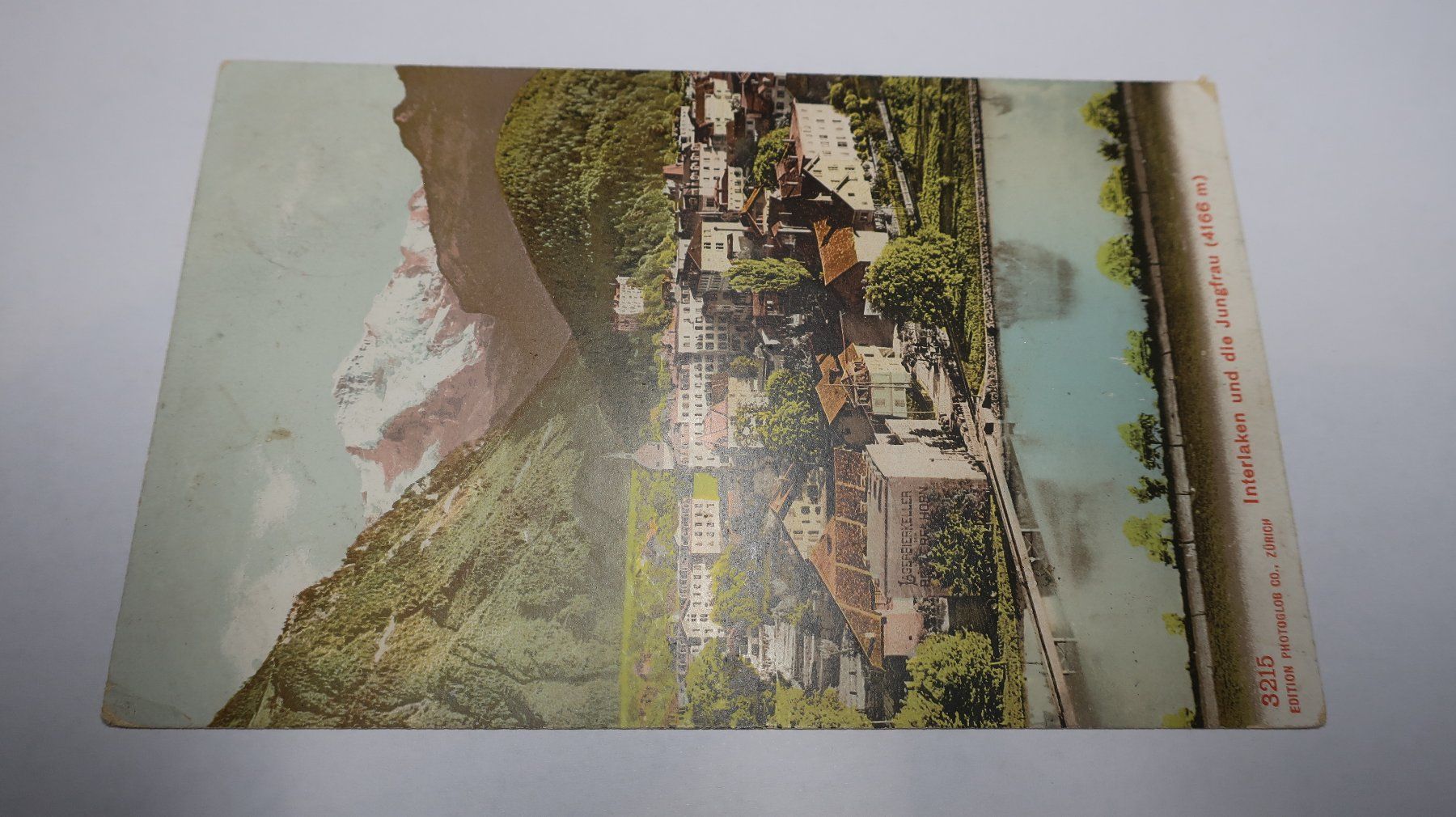 Ansichtskarten: Interlaken und die Jungfrau  1907 – Gebraucht aus Cormoret von Pascalll2001 1