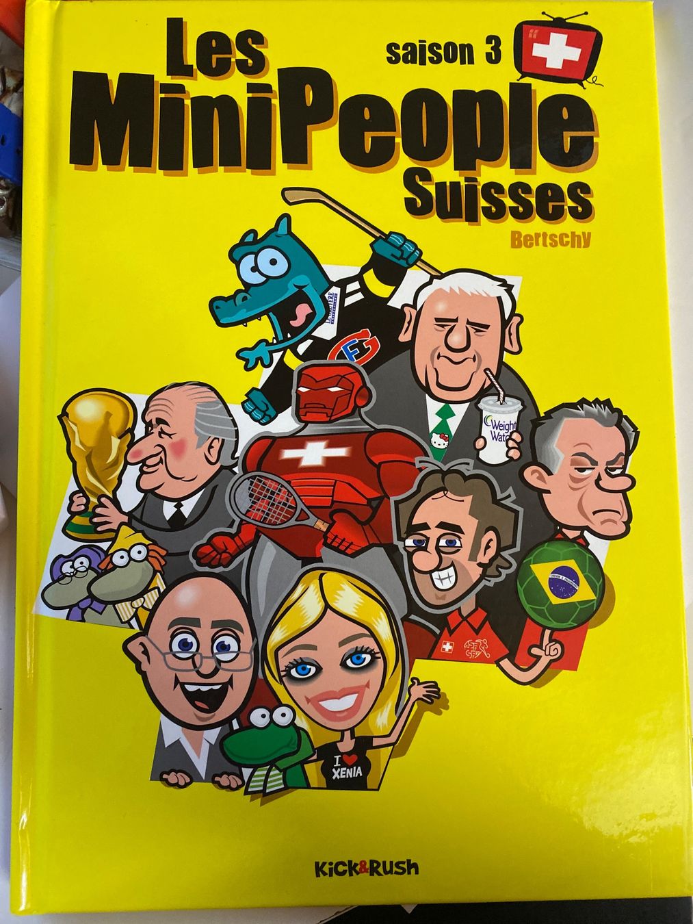 Fumetti: Les MiniPeople Suisses, Saison 3, BD – Usato da Le Brassus venduto da cinema13
