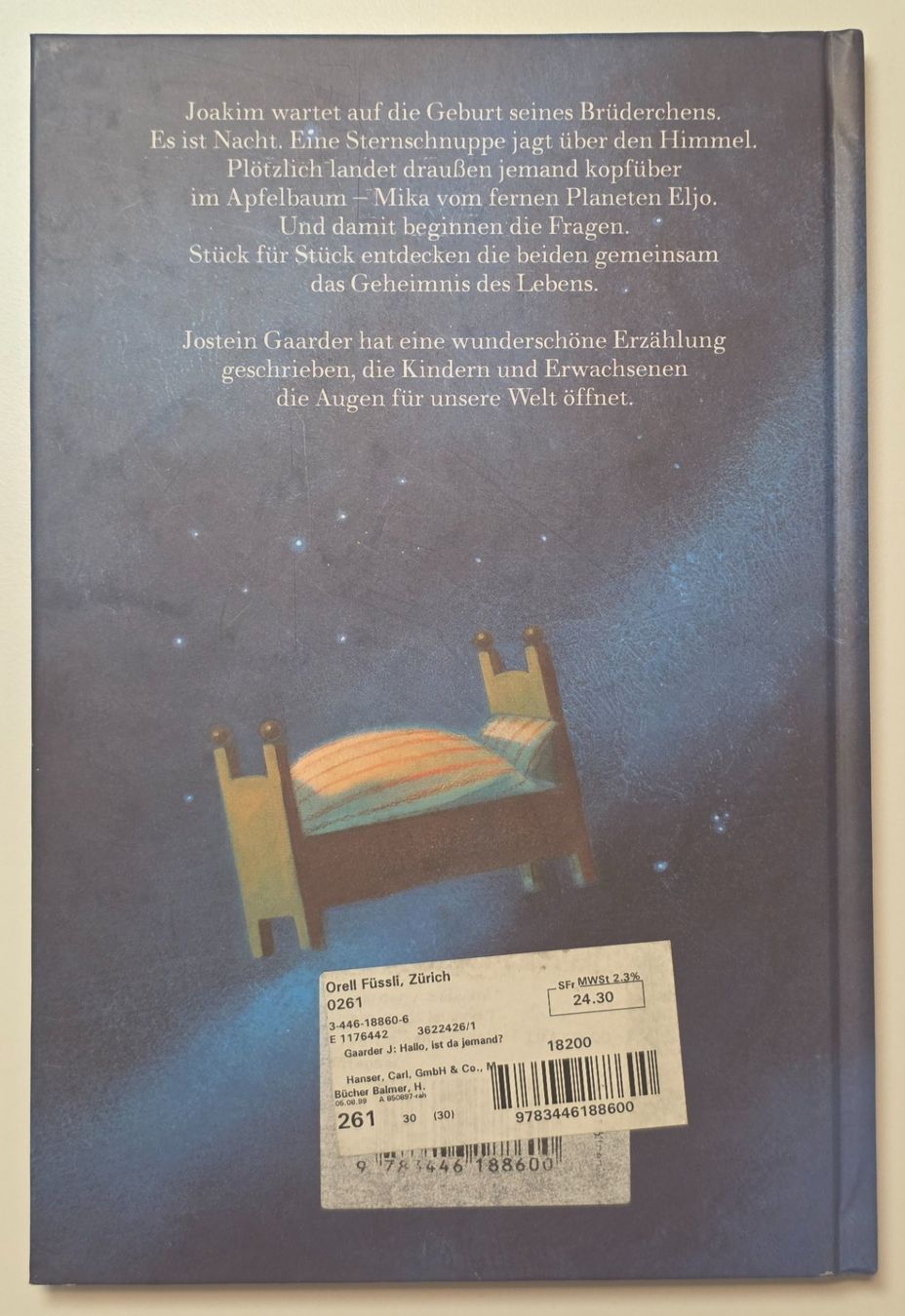 Bücher: Jostein Gaarder: Hallo, ist da jemand? – Neu (gemäss Beschreibung) aus Dürnten von Bachtelrider_ 2