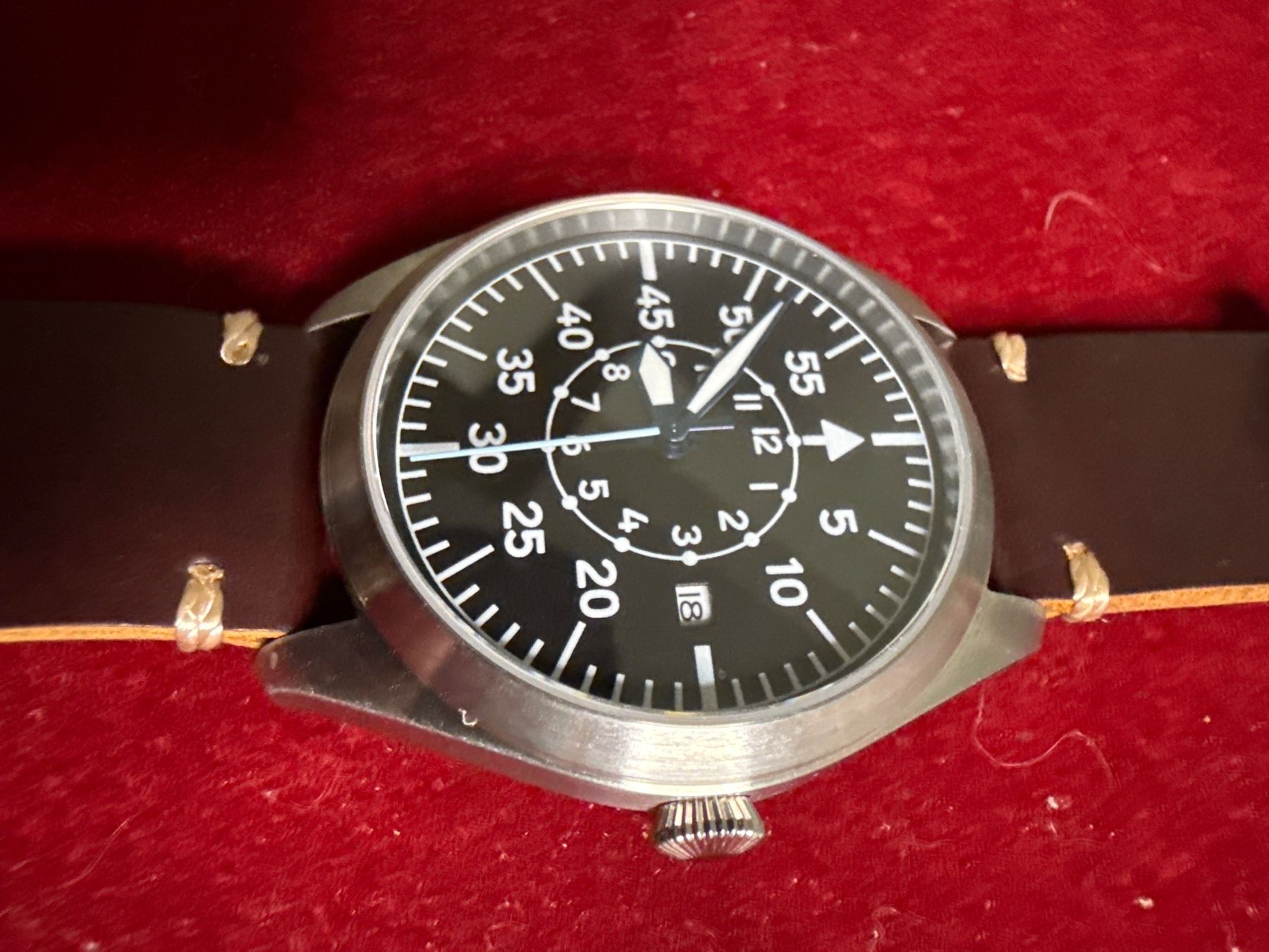 Montres: Piloten Uhr Automatic 40 mm Neu – Neuf (Voir description) à Pfeffingen par Allhandelklgwatches 1