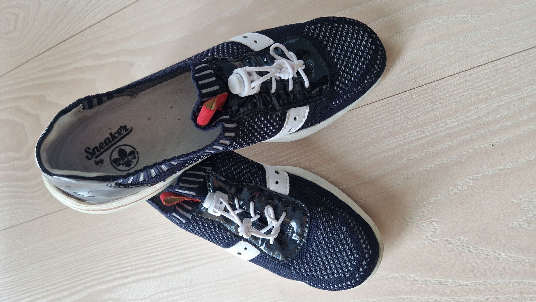 Rieker Scarpe da donna: Rieker Sneaker 41, blau - weiss – Usato da Ipsach venduto da Ella864