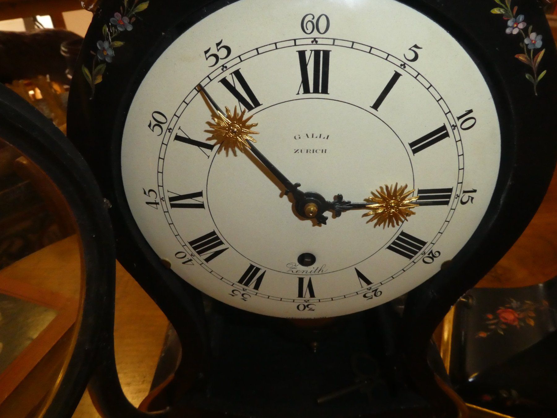 Zenith Orologi da terra & Orologi da parete: Tischuhr Penduele Zenith mit Sockel – Usato da Chur venduto da Diversico2010 2