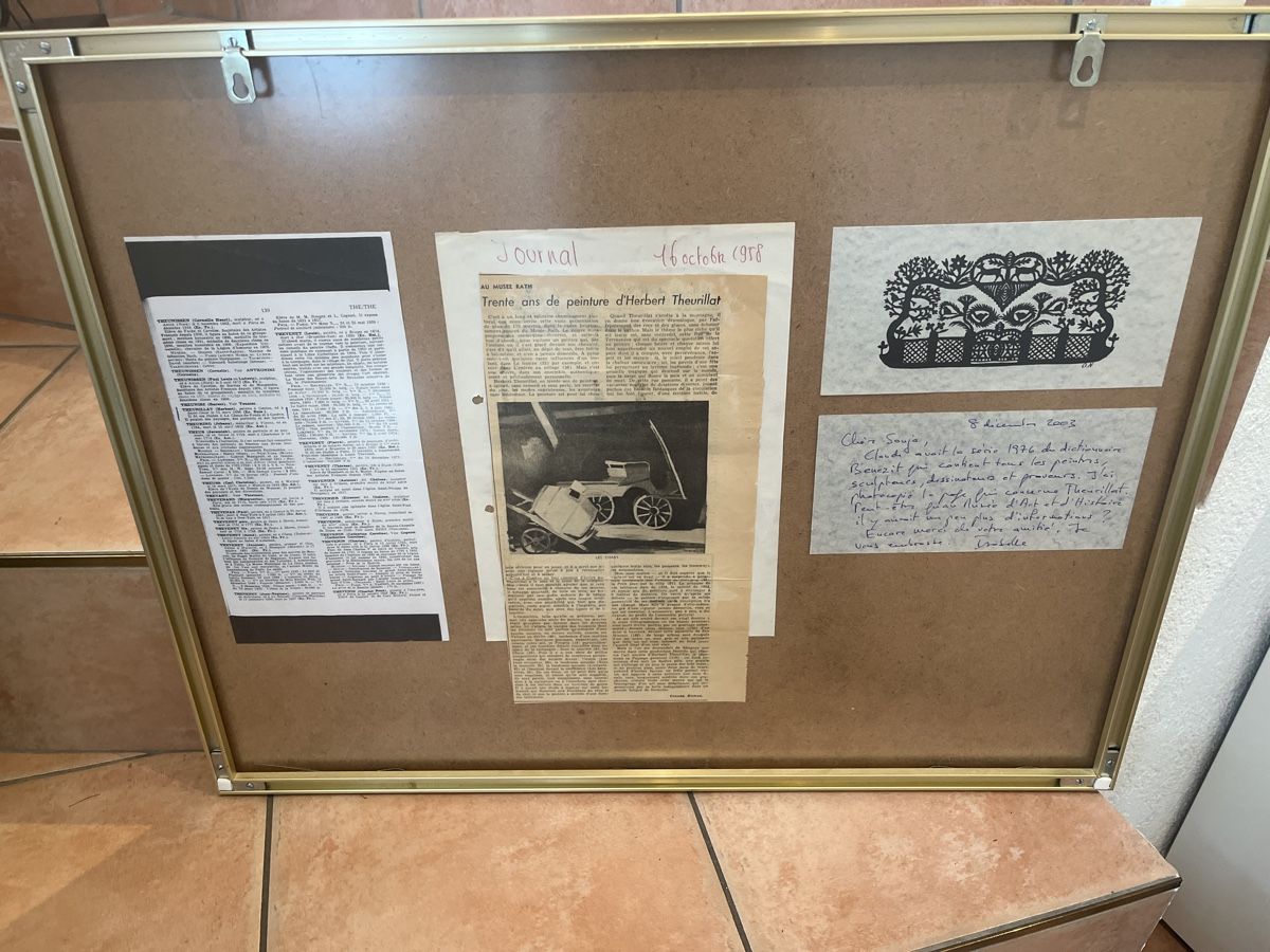 Dipinti: Aquarelle Originale Herbert Theurillat Signée – Usato da Crissier venduto da Texavery01 4