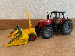 SIKU Massey Ferguson mit Kemper