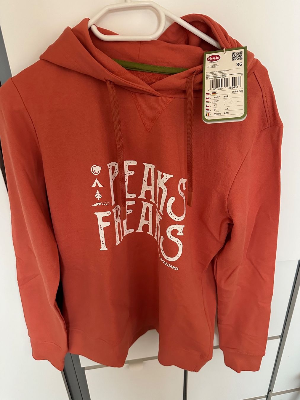 Pullover & Sweatshirts: Pullover Hoodie Neu Gr 36 Kilimanjaro – Neu und originalverpackt aus Maienfeld von griti666