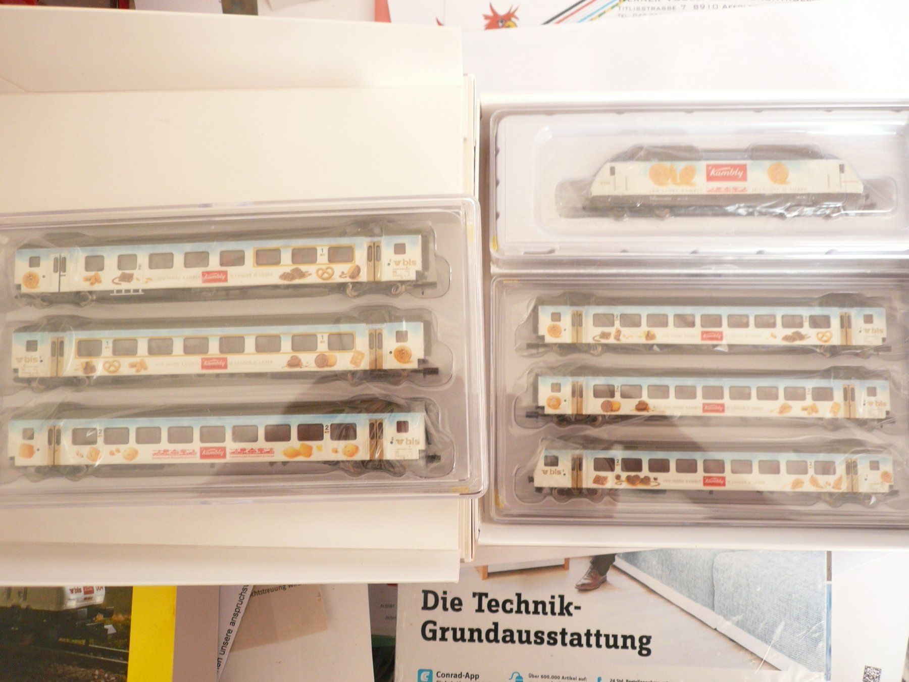 Trix Modellini di ferrovie: MINITRIX KAMBLY SET 11304 NEU UND OVP – Nuovo e nell'imballaggio originale da Pfaffnau venduto da nolff 5