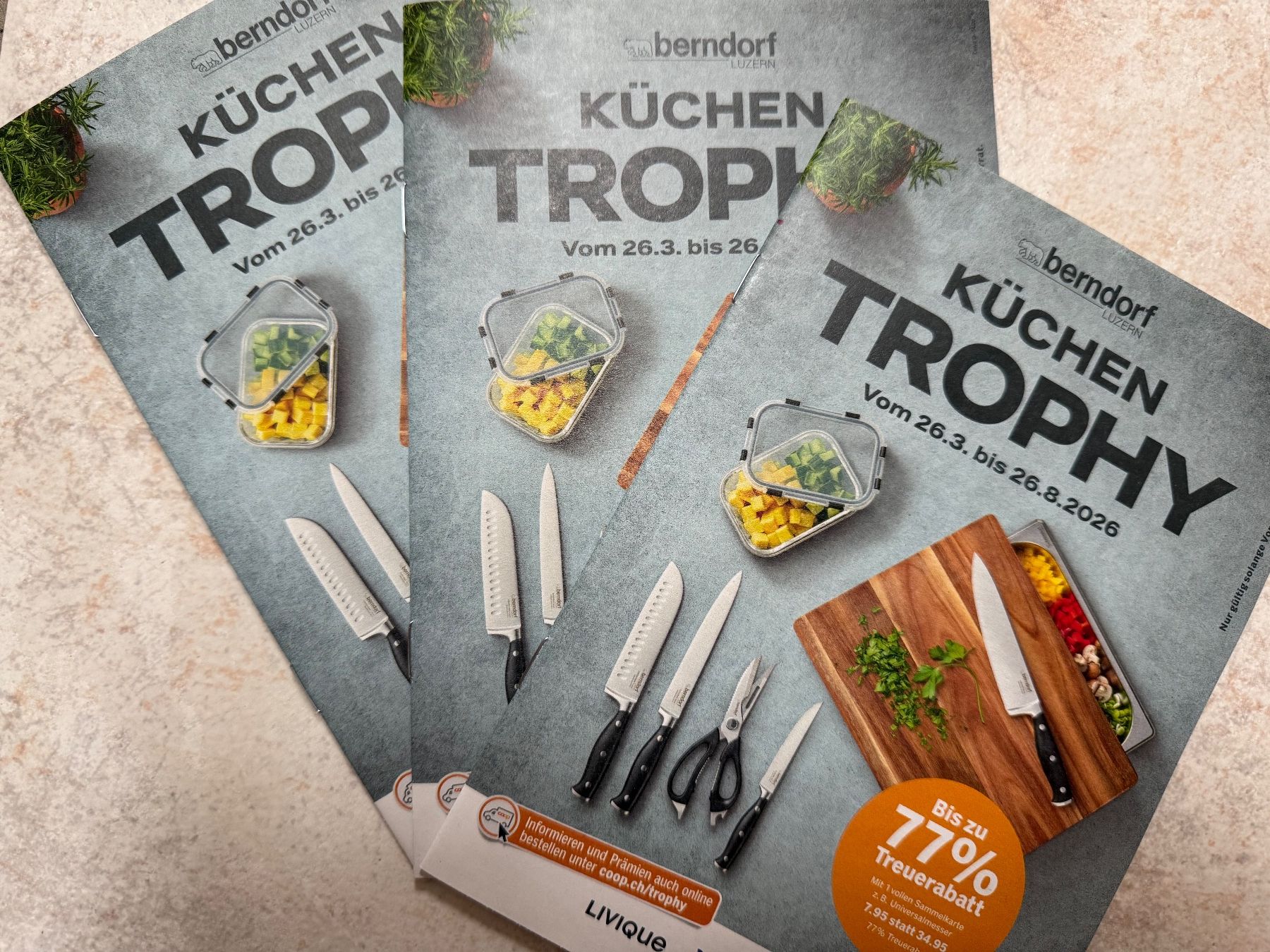 Coop Raccolte di bollini & punti: 3 volle Sammelkarten, Trophy – Nuovo (secondo la descrizione) da Mels venduto da RicciW86