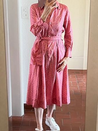Seidenkleid Les Sarte Pettegole - Gr. 36 - mit Etikette
