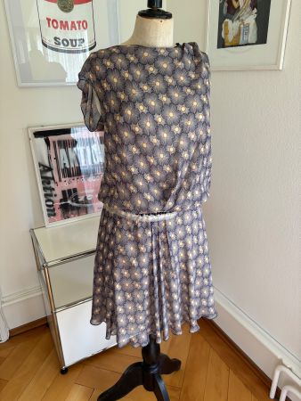 Philosophy di Alberta Ferretti Kleid,it.40=36,Seide NP:890.-