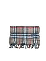 Écharpe Burberry authentique vintage 100% laine hiver!