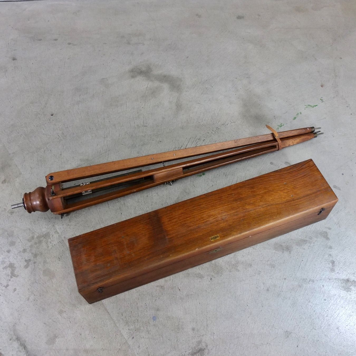 Telescopi: Teleskop von Eugène Vion, Paris, 1930-1940 – Usato da Basel venduto da Brocki-auf-dem-Wolf 8