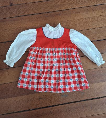 Vintage Kids' Dress - Gr. 92