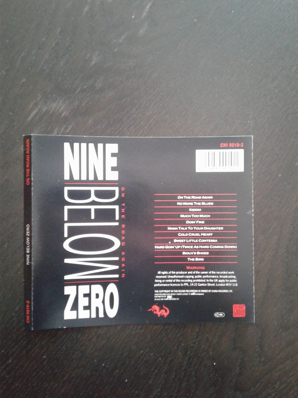 CDs: Nine Below Zero - On the road again – Neuf (Voir description) à Wangen an der Aare par Aspider 1