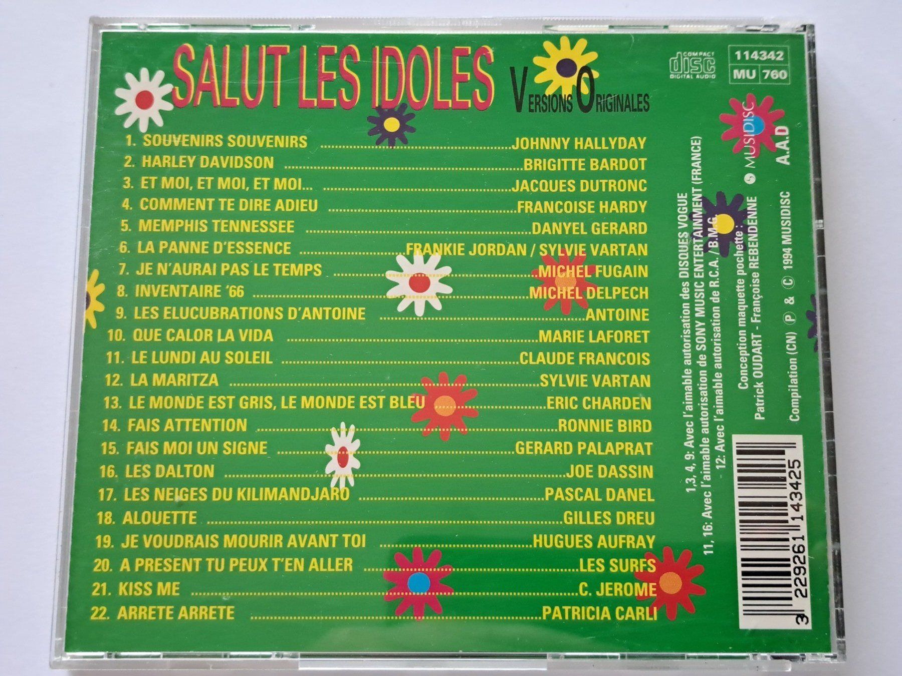 CD: Cd Salut les Idoles  – Usato da Pully venduto da bro_n52j 2