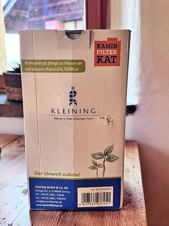Camini: Feinstaubfilter, Kamin Filter KAT, neu und ungebraucht – Nuovo e nell'imballaggio originale da Frenières-sur-Bex venduto da Sonbi 2