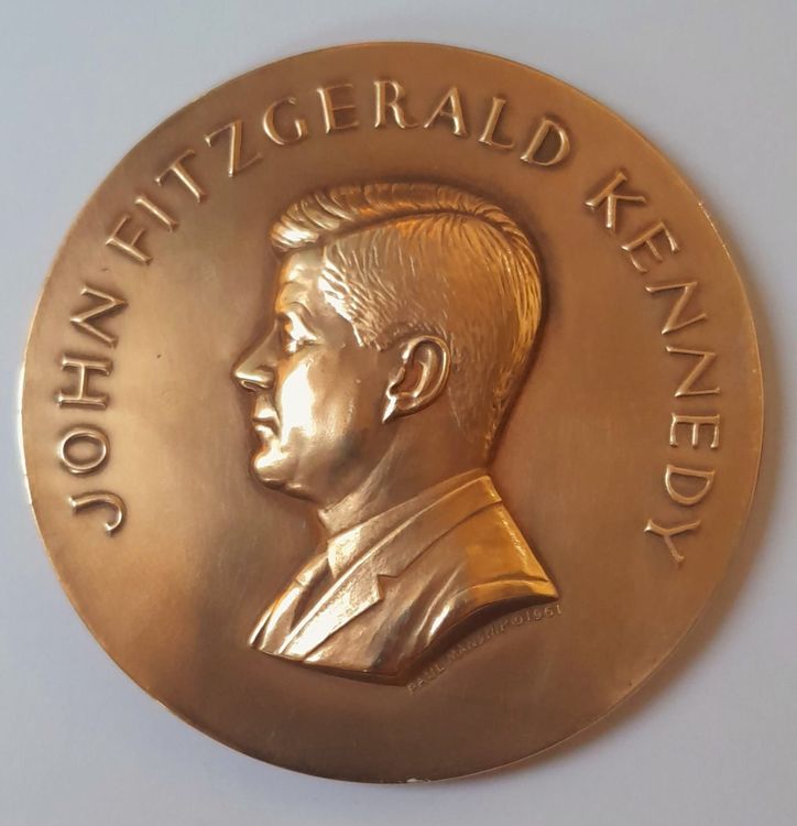 Magnifique médaille John Fitzgerald Kennedy Kaufen auf Ricardo