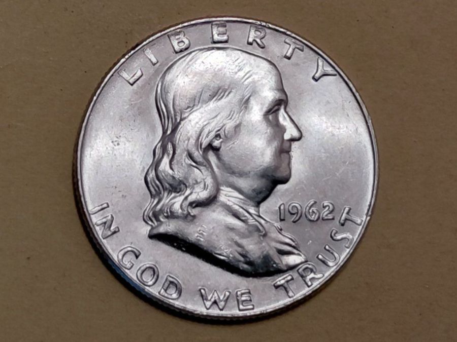 Tutti le monete: USA Half Dollar "Franklin" 1962 D Silber – Usato da Buchs SG venduto da num_cd97